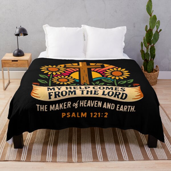 Item preview, Psalm 121:2 My Help Comes From The LORD The Maker Of Heaven And Earth designed and sold by plushism.