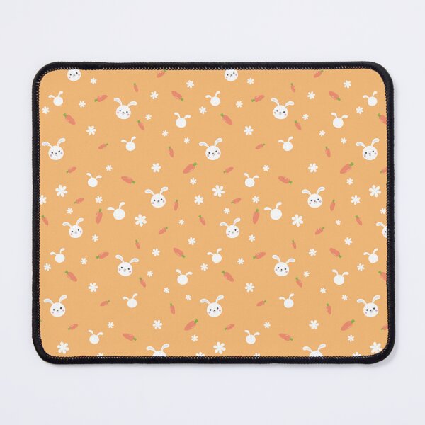 Item preview, Adorable rabbit and carrot repeating pattern designed and sold by LemonEasel.
