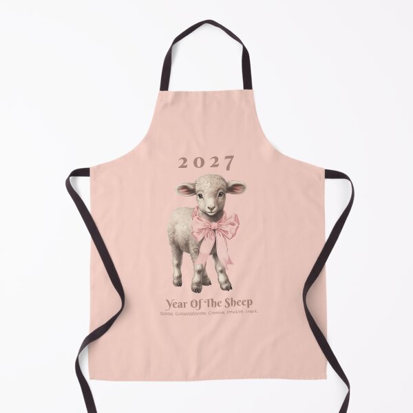 Item preview, Year Of The Sheep Chinese Zodiac 羊年 Chinese New Year 2027   designed and sold by GraTEEtude.