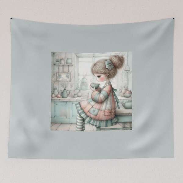 Item preview, A Quiet Tea Break designed and sold by Beyondnote-Art.