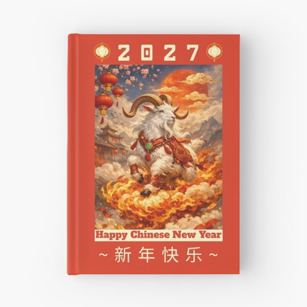 Item preview, Year Of The Goat  Chinese New Year 2027 羊年 Chinese Zodiac designed and sold by GraTEEtude.