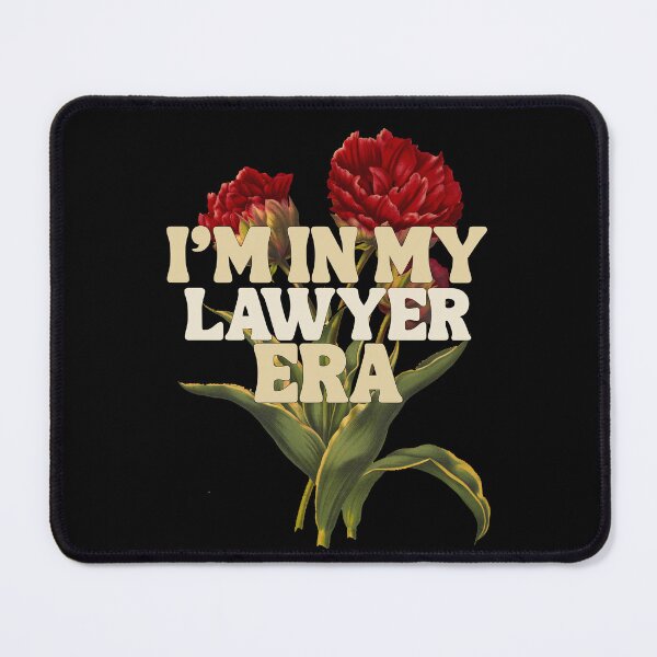 Item preview, I'm in my lawyer era Flowers Classic Funny T-Shirt designed and sold by OldSkullDesigns.