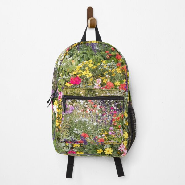 Item preview, Gift idea photo colorful flower meadow designed and sold by Katja LebenFreude.