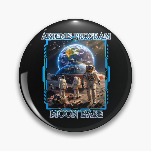 Item preview,  Artemis Program Moon Base  designed and sold by Tripp Art Studio.