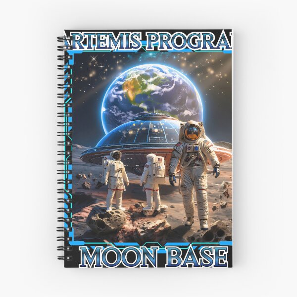 Item preview,  Artemis Program Moon Base  designed and sold by Tripp Art Studio.
