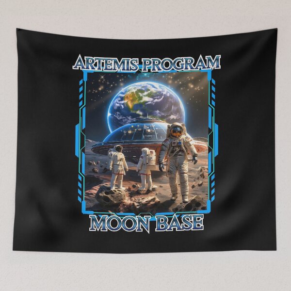 Item preview,  Artemis Program Moon Base  designed and sold by Tripp Art Studio.
