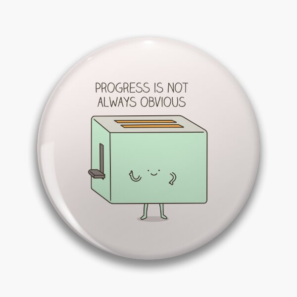 Item preview, Progress is not always obvious designed and sold by Milkyprint.