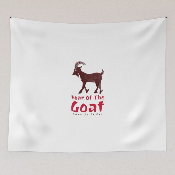 Item preview, Year Of The Goat 2027 羊年 Chinese Lunar New Year Chinese Zodiac designed and sold by GraTEEtude.