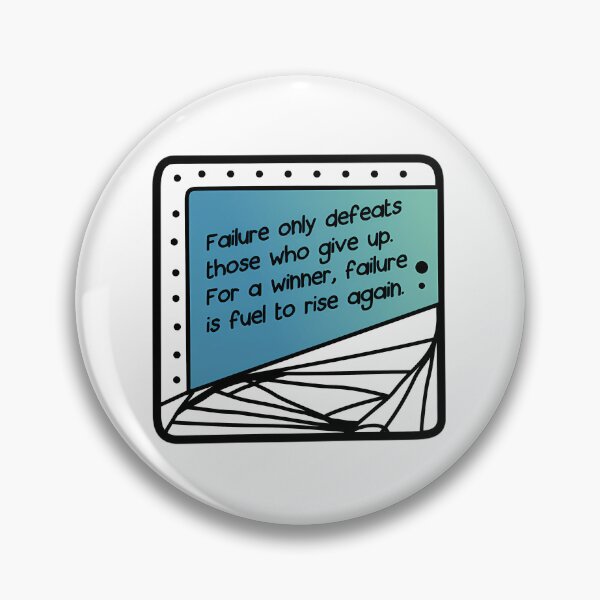 Item preview, Failure Is Fuel Quote Art designed and sold by MottoMosaic.