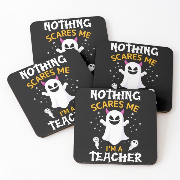 Item preview, Nothing Scares Me I'm A Teacher Halloween Educator Teaching Gift designed and sold by SanTiOmal.