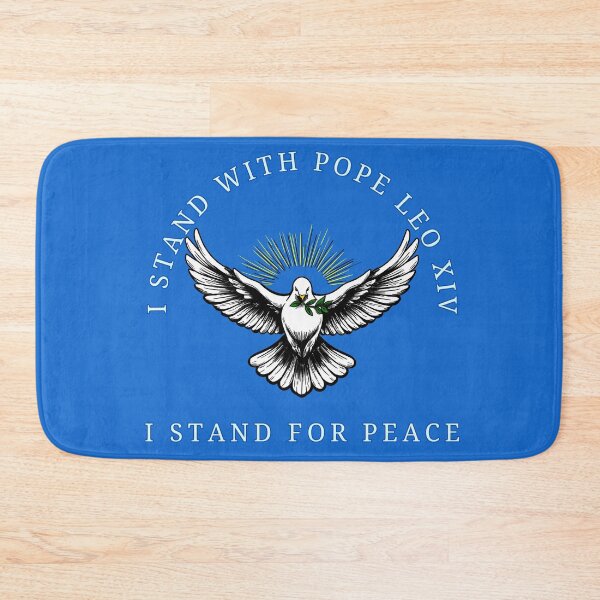 Item preview, I Stand With Pope Leo XIV, I Stand For Peace designed and sold by Kate Miller Illustrator.