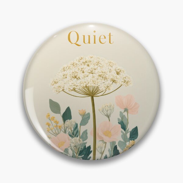 Item preview,   Dill Flower Quiet – Minimal Botanical Illustration with Calm Typography designed and sold by BobaBunny76.