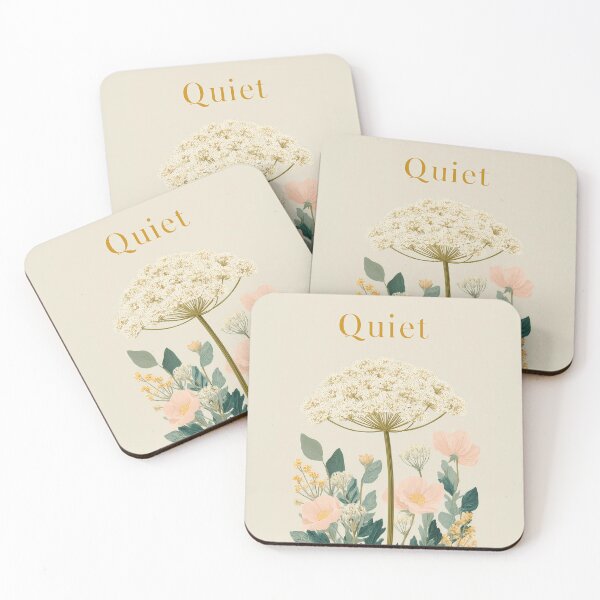 Item preview,   Dill Flower Quiet – Minimal Botanical Illustration with Calm Typography designed and sold by BobaBunny76.