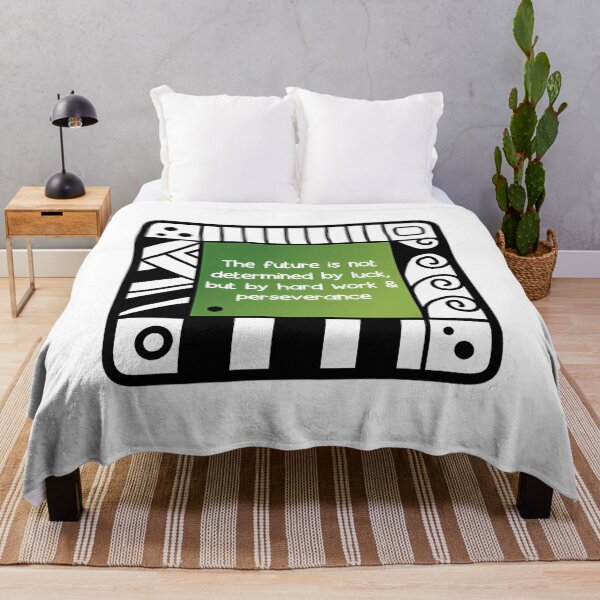 Item preview, Hard Work Perseverance Quote Art designed and sold by MottoMosaic.