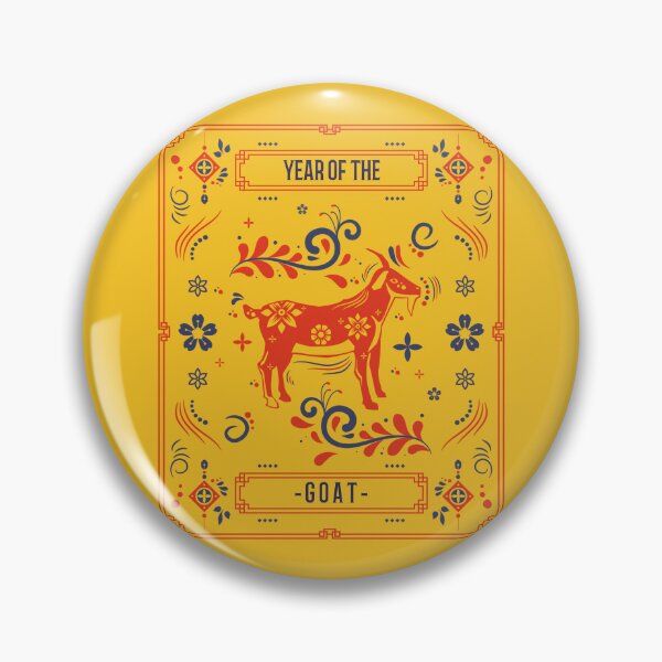 Item preview, 2027 Year Of The Goat 羊年 Chinese Zodiac Chinese Lunar New Year designed and sold by GraTEEtude.