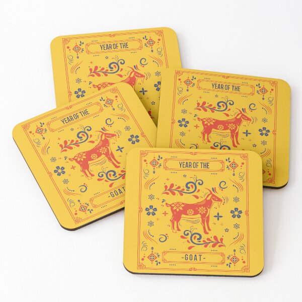 Item preview, 2027 Year Of The Goat 羊年 Chinese Zodiac Chinese Lunar New Year designed and sold by GraTEEtude.