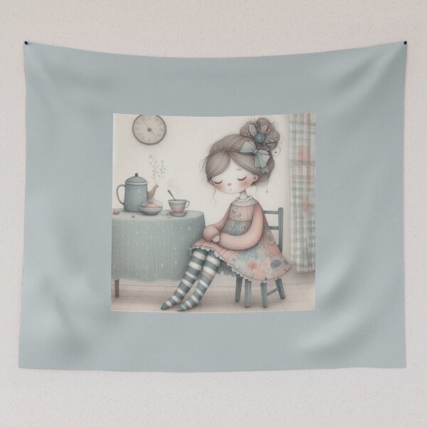 Item preview, A Quiet Tea Break designed and sold by Beyondnote-Art.