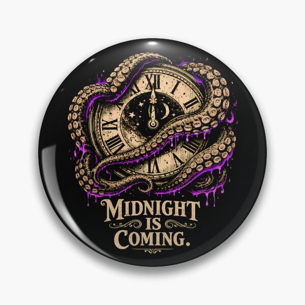 Item preview, Surreal Doomsday Clock Midnight Graphic designed and sold by agearb.