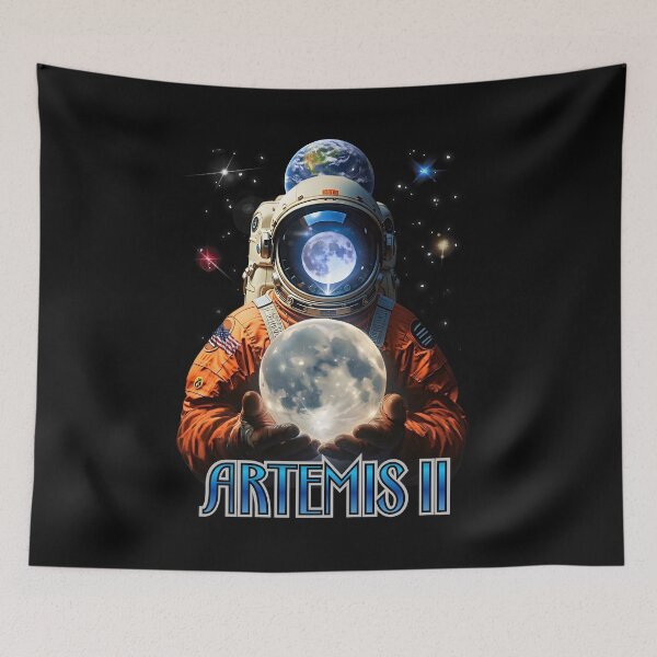 Item preview,  Artemis II Moon Glow Starlight designed and sold by Tripp Art Studio.
