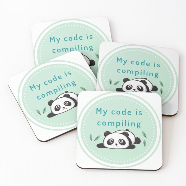 Item preview, My Code Is Compiling designed and sold by trevasirga.