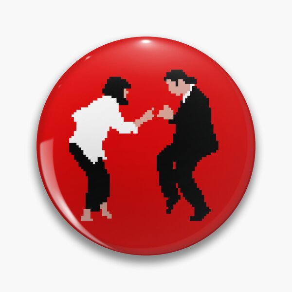 Item preview, The Classic Pulp Fiction Dance Scene in Pixels designed and sold by ZERO-MIND.
