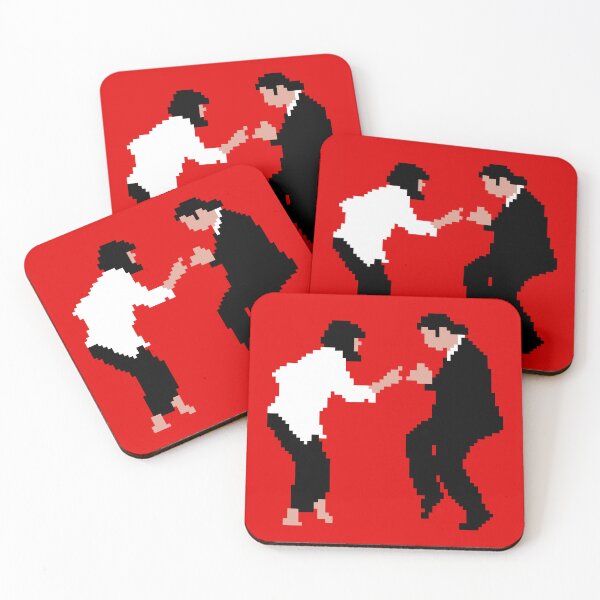 Item preview, The Classic Pulp Fiction Dance Scene in Pixels designed and sold by ZERO-MIND.