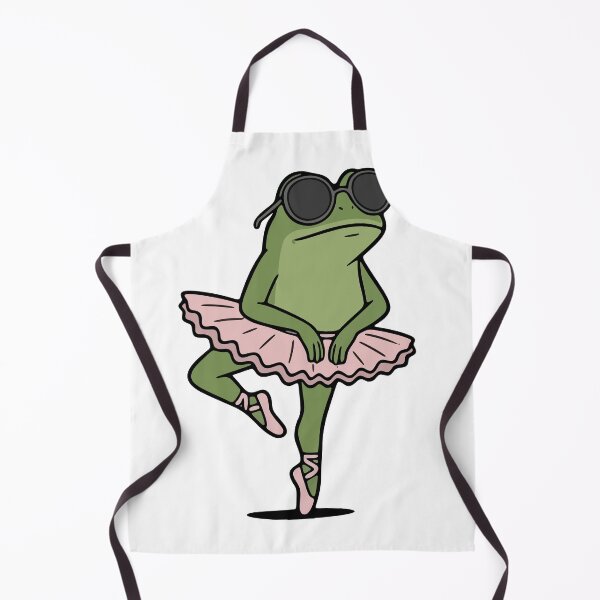 Item preview, Ballet Frog Ballerina in Pink Tutu and Sunglasses designed and sold by Floomart.
