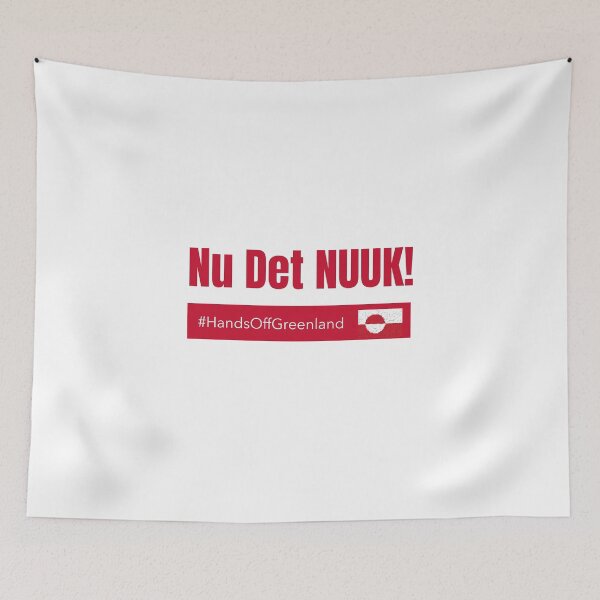 Item preview, Nu Det NUUK! Hands Off Greenland Not For Sale Freedom Respect Sovereignty designed and sold by GraTEEtude.