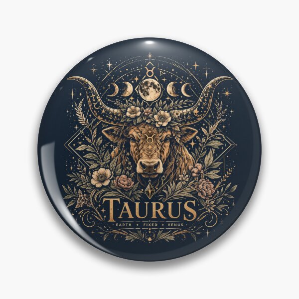 Item preview, Luxury Taurus Celestial Botanical Zodiac designed and sold by 97Ts.