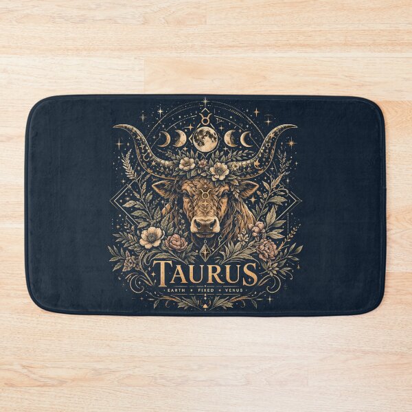 Item preview, Luxury Taurus Celestial Botanical Zodiac designed and sold by 97Ts.