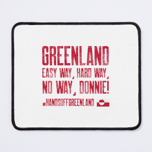 Item preview, Greenland No Way Donnie! Not For Sale. Hands Off Greenland Freedom Sovereignty designed and sold by GraTEEtude.