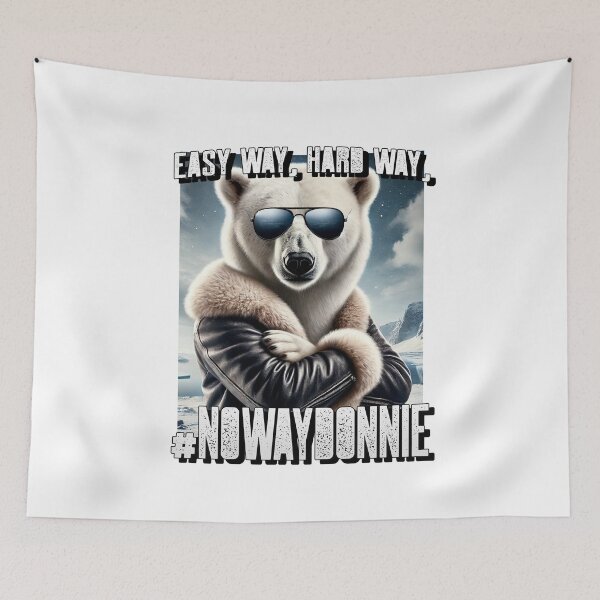 Item preview, No Way Donnie Put The Map Down Hands Off Greenland Not For Sale designed and sold by GraTEEtude.