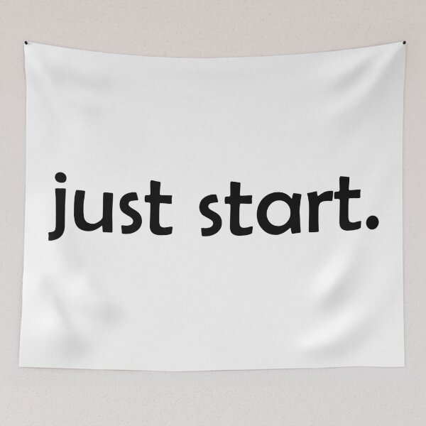 Item preview, just start. black font. designed and sold by VisionsByKaren.