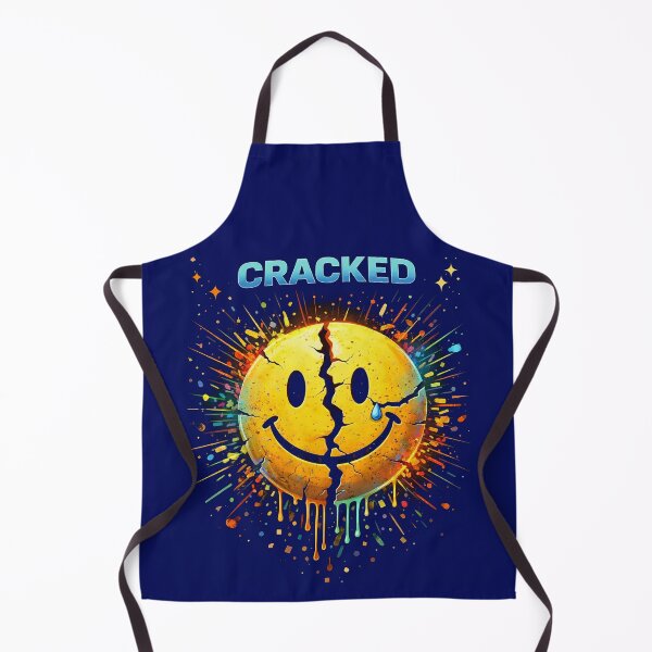 Item preview, Cracked Smiley Face  designed and sold by FunkyVista.