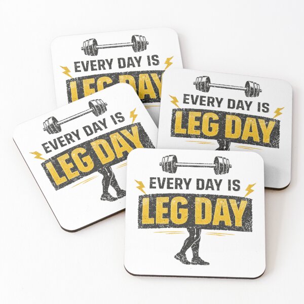 Item preview, Every Day Is Leg Day Gym Design designed and sold by StoryInCode.
