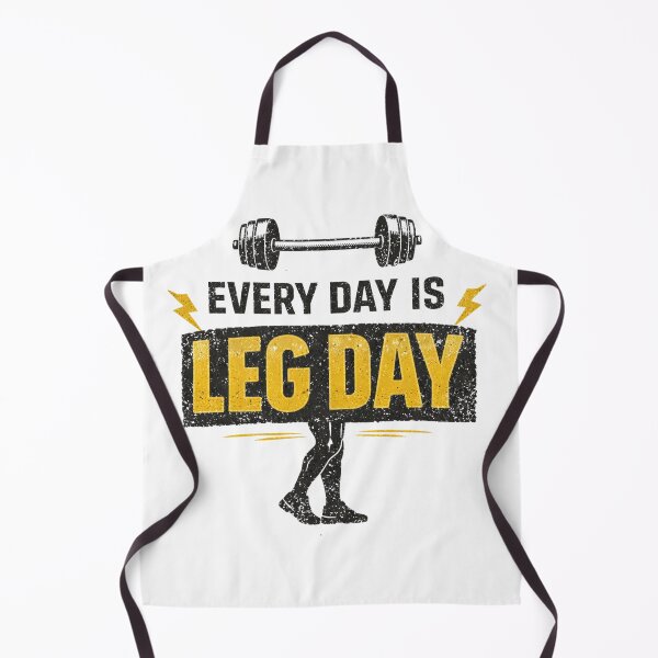 Item preview, Every Day Is Leg Day Gym Design designed and sold by StoryInCode.