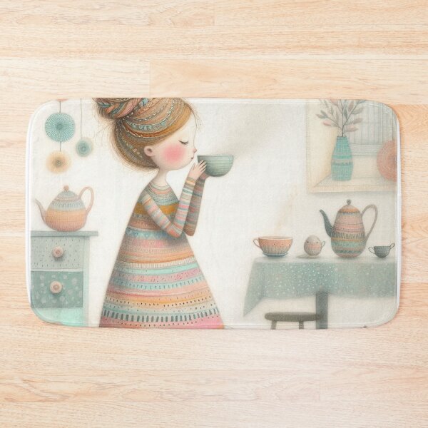 Item preview, A Quiet Tea Break designed and sold by Beyondnote-Art.