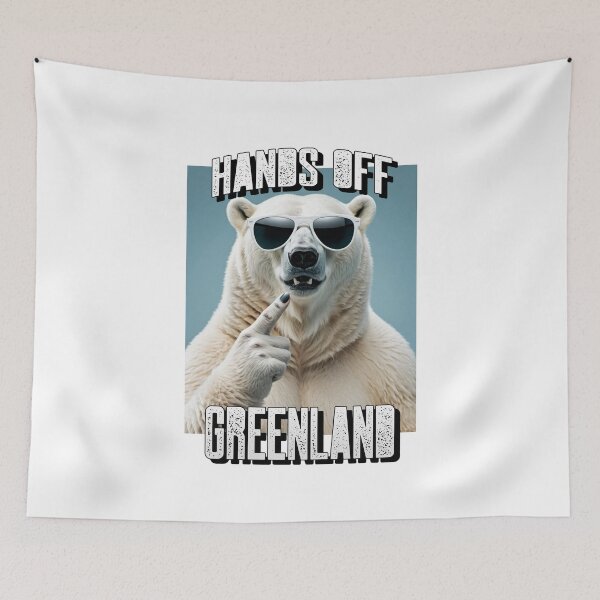 Item preview, Hands Off Greenland Not For Sale To Trump designed and sold by GraTEEtude.