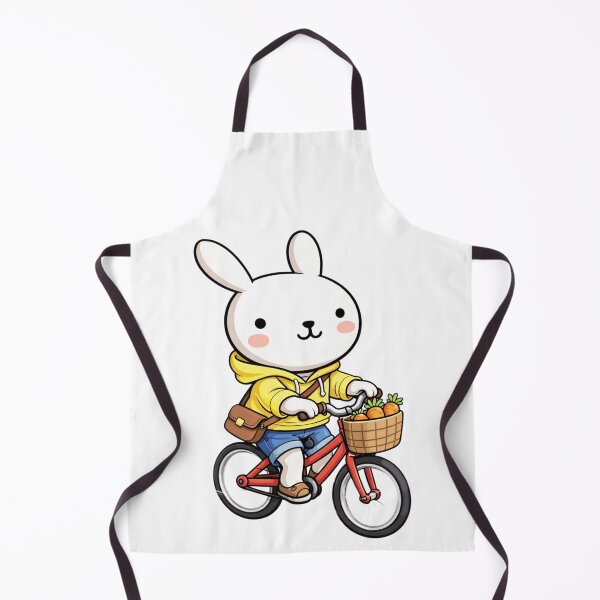 Item preview, Eunto Cycling Bunny Rabbit Riding Bicycle Carrots Basket designed and sold by Orangeman52.