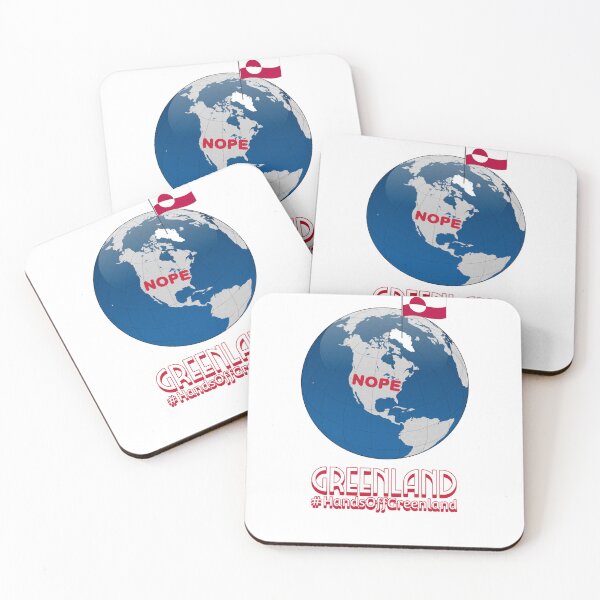 Item preview, Hands Off Greenland Freedom And Sovereignty Greenland Flag designed and sold by GraTEEtude.