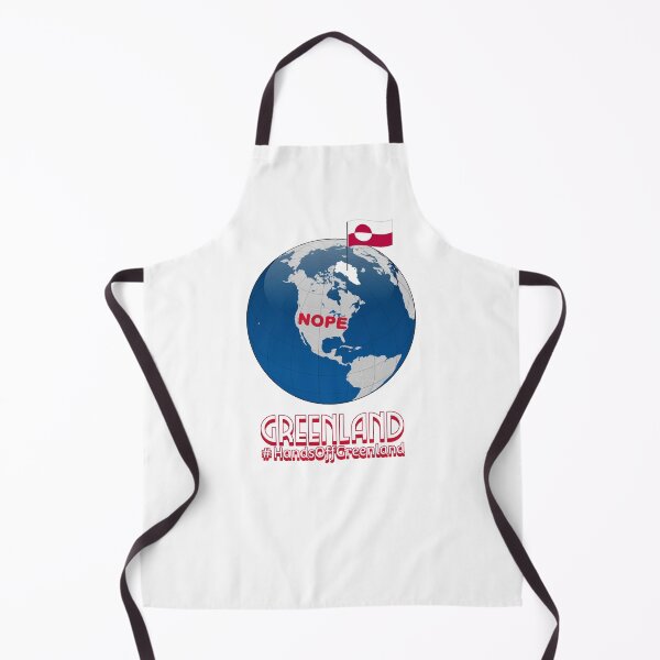Item preview, Hands Off Greenland Freedom And Sovereignty Greenland Flag designed and sold by GraTEEtude.