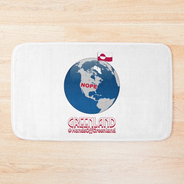 Item preview, Hands Off Greenland Freedom And Sovereignty Greenland Flag designed and sold by GraTEEtude.