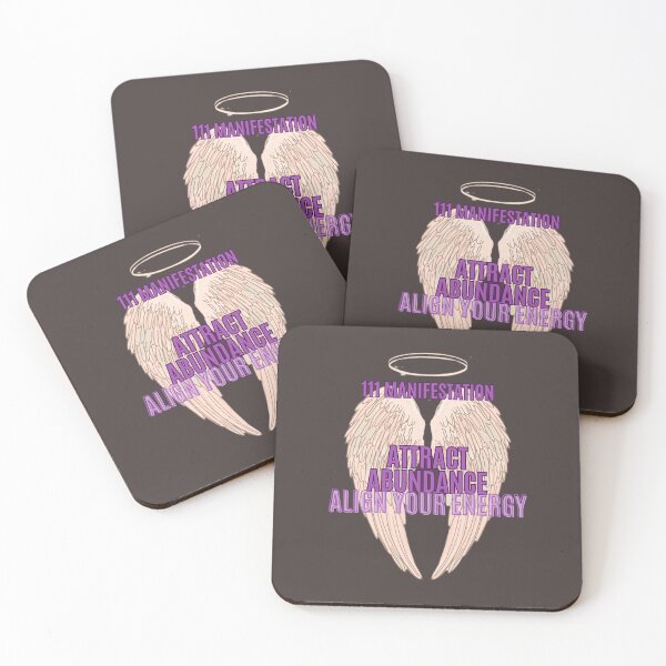 Item preview, 111 Angel Number Manifestation – Attract Abundance & Align Your Energy Wings Design designed and sold by CosmicQuietLab.