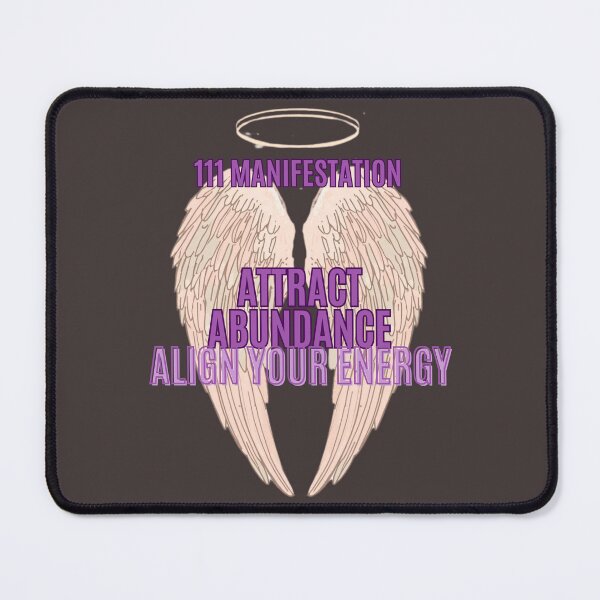 Item preview, 111 Angel Number Manifestation – Attract Abundance & Align Your Energy Wings Design designed and sold by CosmicQuietLab.