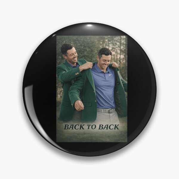 Item preview, Back To Back Rory - McIroy Masters Green Jacket Golf Art designed and sold by HollyHalls.