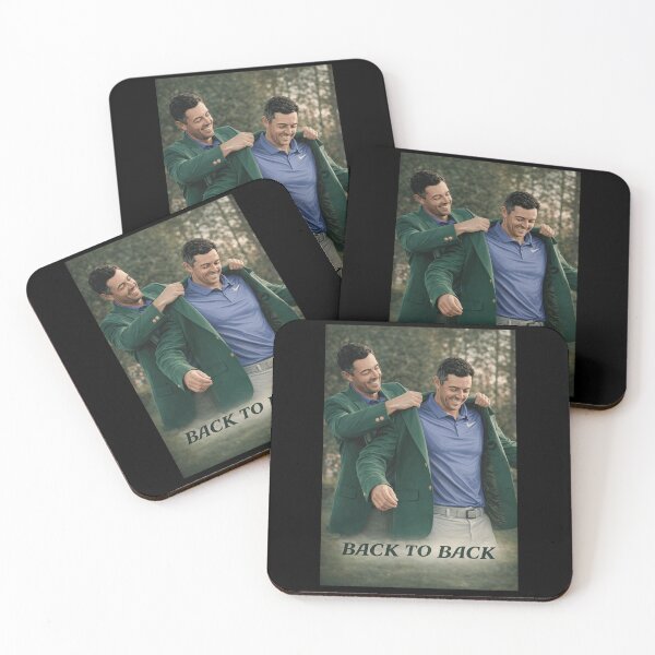 Item preview, Back To Back Rory - McIroy Masters Green Jacket Golf Art designed and sold by HollyHalls.