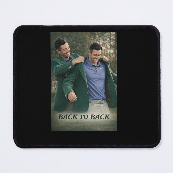 Item preview, Back To Back Rory - McIroy Masters Green Jacket Golf Art designed and sold by HollyHalls.