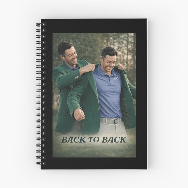 Item preview, Back To Back Rory - McIroy Masters Green Jacket Golf Art designed and sold by HollyHalls.