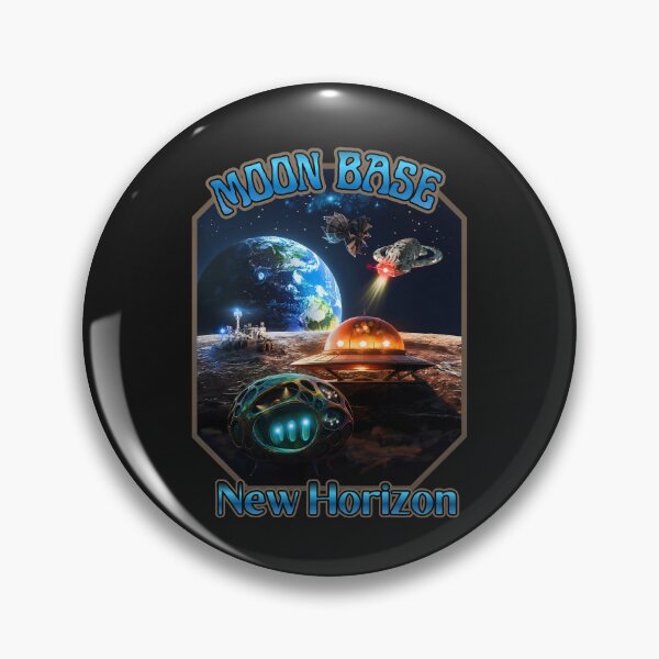 Item preview,   Moon Base (New Horizon) designed and sold by Tripp Art Studio.
