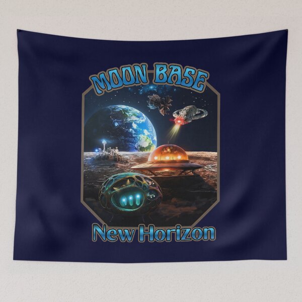 Item preview,   Moon Base (New Horizon) designed and sold by Tripp Art Studio.